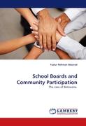 School Boards and Community Participation