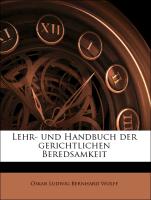 Lehr- Und Handbuch Der Gerichtlichen Beredsamkeit