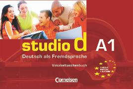Studio d, Deutsch als Fremdsprache, Grundstufe, A1: Gesamtband, Vokabeltaschenbuch einsprachig