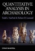 Quantitative Analysis in Archaeology