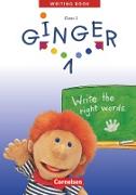 Ginger, Lehr- und Lernmaterial für den früh beginnenden Englischunterricht, Zu allen Ausgaben 2003, Band 1: 3. Schuljahr, Writing Book, Mit Lösungsheft