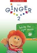 Ginger, Lehr- und Lernmaterial für den früh beginnenden Englischunterricht, Zu allen Ausgaben 2003, Band 2: 4. Schuljahr, Writing Book, Mit Lösungsheft