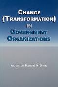 Change (Transformation) in Public Sector Organizations