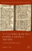 The History of British Women's Writing, 1610-1690