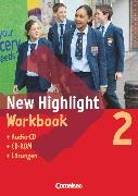 New Highlight, Allgemeine Ausgabe, Band 2: 6. Schuljahr, Workbook - Lehrerfassung (mit CD-ROM und Lieder-/Text-CD)