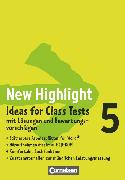 New Highlight, Allgemeine Ausgabe und Baden-Württemberg, Band 5: 9. Schuljahr, Ideas for Class Tests, CD-Extra, CD-ROM und CD auf einem Datenträger