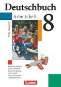 Deutschbuch Gymnasium, Allgemeine bisherige Ausgabe, 8. Schuljahr, Arbeitsheft mit Lösungen