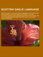 Scottish Gaelic language