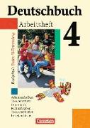 Deutschbuch, Sprach- und Lesebuch, Realschule Baden-Württemberg 2003, Band 4: 8. Schuljahr, Arbeitsheft mit Lösungen