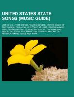 United States state songs (Music Guide)