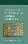 Thin Films and Heterostructures for Oxide Electronics