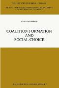 Coalition Formation and Social Choice