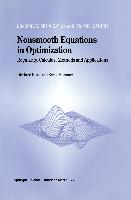 Nonsmooth Equations in Optimization