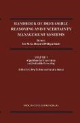 Handbook of Defeasible Reasoning and Uncertainty Management Systems