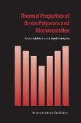 Thermal Properties of Green Polymers and Biocomposites