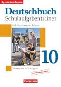 Deutschbuch Gymnasium, Bayern, 10. Jahrgangsstufe, Schulaufgabentrainer mit Lösungen