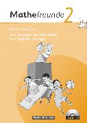 Mathefreunde, Ausgabe Nord/Süd 2010, 2. Schuljahr, Kopiervorlagen mit CD-ROM, Mit Lösungen zum Arbeitsheft und Tägliche Übungen