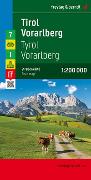 Tirol - Vorarlberg, Autokarte 1:200.000