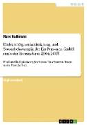 Endvermögensmaximierung und Steuerbelastung in der Ein-Personen-GmbH nach der Steuereform 2004/2005