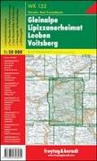 WK 132 Gleinalpe - Lipizzanerheimat - Leoben - Voitsberg, Wanderkarte 1:50.000