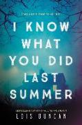 I Know What You Did Last Summer