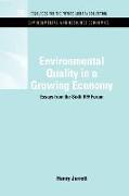 Environmental Quality in a Growing Economy