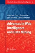 Advances in Web Intelligence and Data Mining