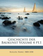Geschichte Der Baukunst Volume 4 PT.1