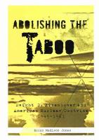 Abolishing The Taboo