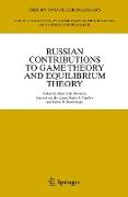 Russian Contributions to Game Theory and Equilibrium Theory