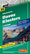 Davos, Klosters Wanderkarte Nr. 35, 1:50 000