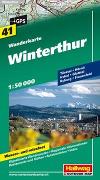 Winterthur Wanderkarte Nr. 41, 1:50 000