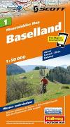 Baselland Nr. 01 Mountainbike-Karte 1:50 000