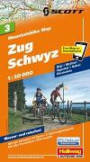 Zug Schwyz Nr. 03 Mountainbike-Karte 1:50 000