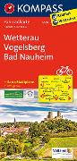 KOMPASS Fahrradkarte Wetterau, Vogelsberg, Bad Nauheim