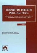 TEMARIO DERECHO PROCESAL PENAL-4 ED