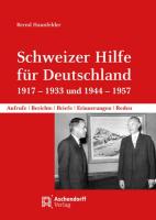 Schweizer Hilfe für Deutschland