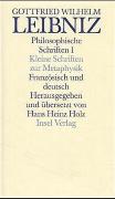 Philosophische Schriften. Französisch und deutsch. Vier in sechs Bänden