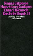 Das Erbe Hegels II