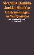 Untersuchungen zu Wittgenstein