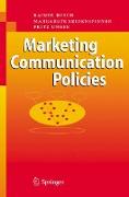 Marketing Communication Policies