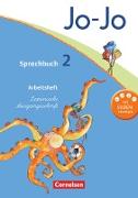 Jo-Jo Sprachbuch, Allgemeine Ausgabe 2011, 2. Schuljahr, Arbeitsheft in Lateinischer Ausgangsschrift