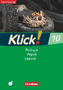 Klick! Biologie, Physik, Chemie, Alle Bundesländer, Band 10, Biologie, Physik, Chemie, Arbeitsheft - Lehrerfassung mit CD-ROM