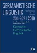 Kontrastive Germanistische Linguistik