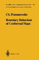 Boundary Behaviour of Conformal Maps