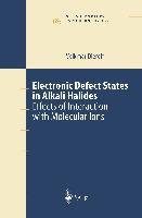 Electronic Defect States in Alkali Halides