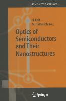 Optics of Semiconductors and Their Nanostructures