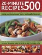 500 20-Minute Recipes: Fabulous, Fast Dishes for Every Occasion from Breakfasts, Soups, Appetizers and Snacks to Main Courses and Desserts, S