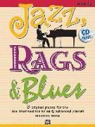 Jazz, Rags & Blues, Book 5: 8 Original Pieces for the Later Intermediate to Early Advanced Pianist [With CD (Audio)]