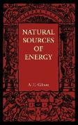 Natural Sources of Energy